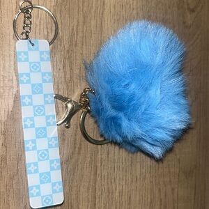 Women key chain / credit puller